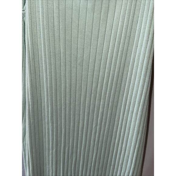 Eloquii Seafoam Green Ribbed Maxi Dress (no Belt) Size 26/28 - Picture 5 of 15